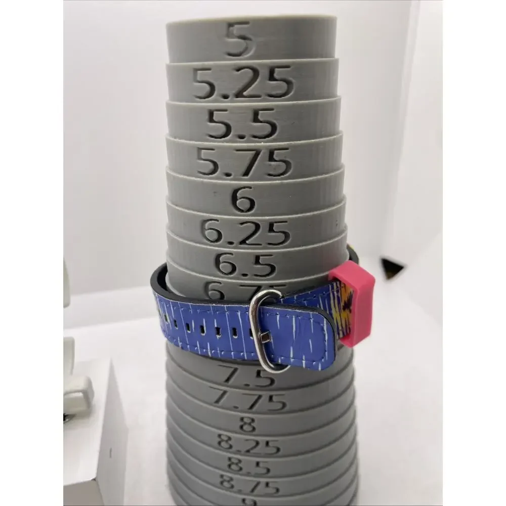 Freestyle Shark Rosegold Rhinestone Mermaid Flora Band Surfing Watch New Battery